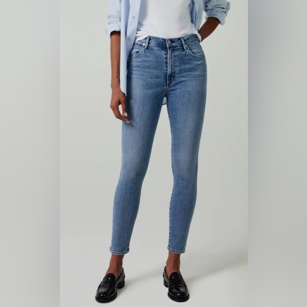 CITIZENS OF HUMANITY CHRISSY HIGH-RISE SKINNY JEANS, in Vivant, 25